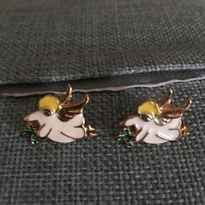 🎄Angel Christmas Pierced earrings 😇